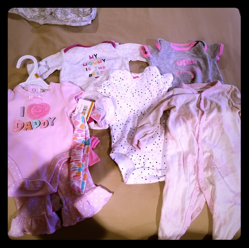BUNDLE Deal of Newborn/0-3 months clothes